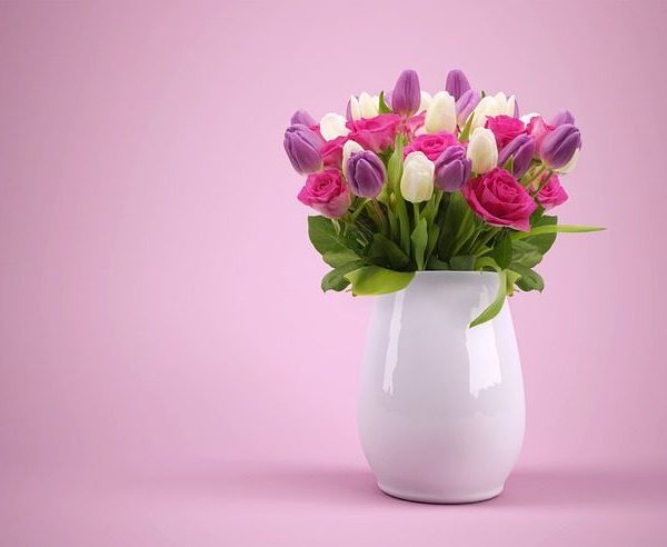 Stoneware Bud Vase